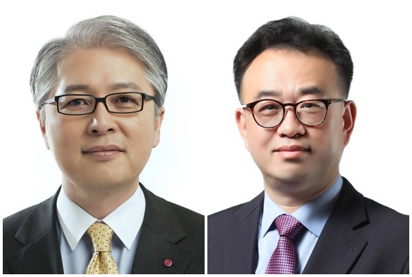 LG전자 권봉석 대표이사 사장(CEO·왼쪽), 배두용 대표이사 부사장(CFO·오른쪽). 사진/LG전자