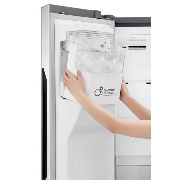 LG전자 양문형 냉장고 도어 제빙 시스템. 사진/LG전자