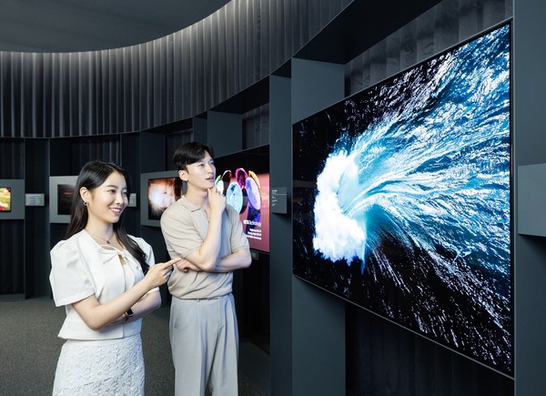 '메타테크놀로지'를 적용한 3세대 OLED TV 패널 ⓒLG디스플레이