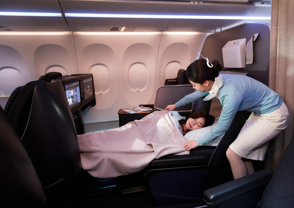 대한항공 A321neo 항공ㄱㅣ 프레스티지 클래스 좌석 ⓒ대한항공